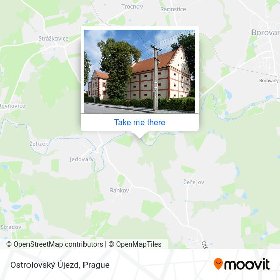 Ostrolovský Újezd map