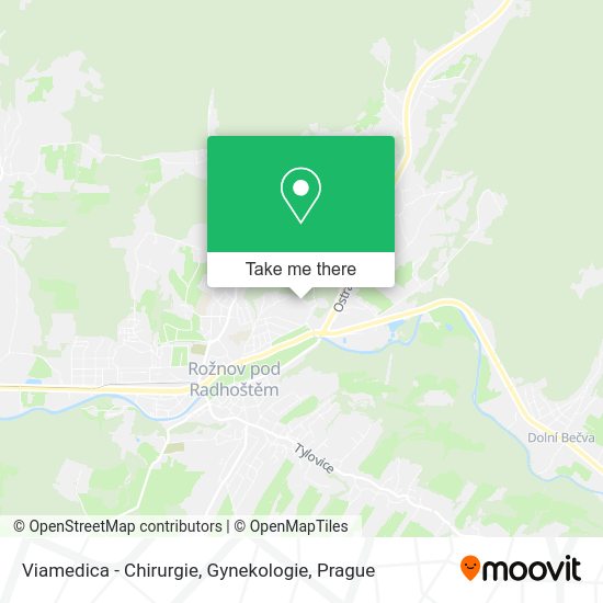 Viamedica - Chirurgie, Gynekologie map