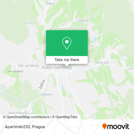 Карта Apartmán233