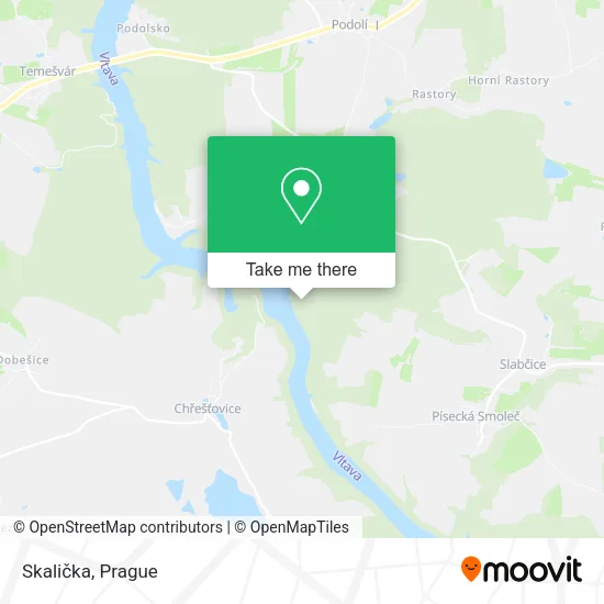 Карта Skalička