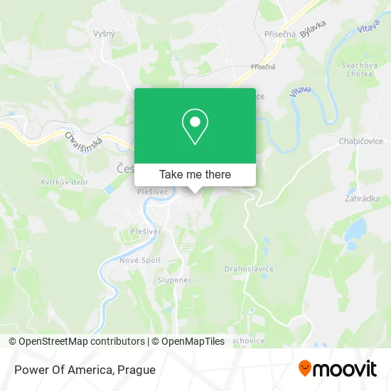 Карта Power Of America