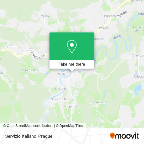 Карта Servizio Italiano