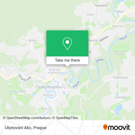 Ubytování Abc map