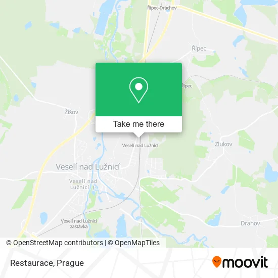 Карта Restaurace