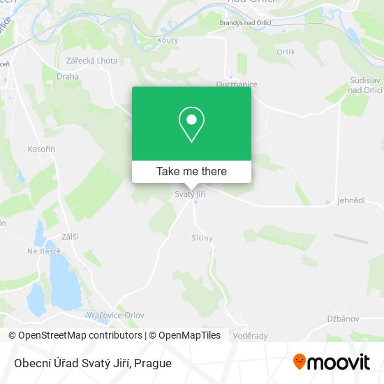 Obecní Úřad Svatý Jiří map