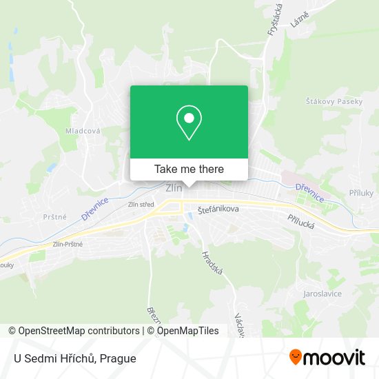 U Sedmi Hříchů map