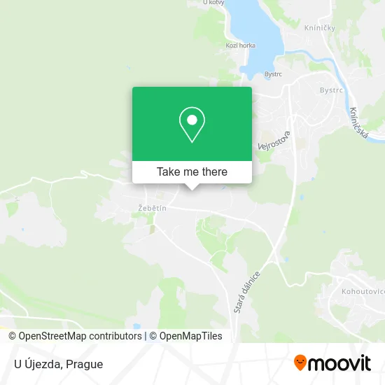 Карта U Újezda