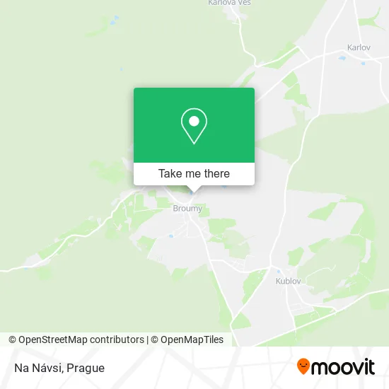 Карта Na Návsi