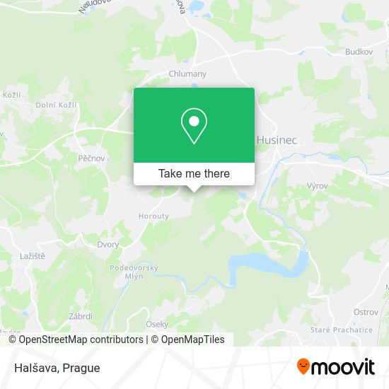 Карта Halšava