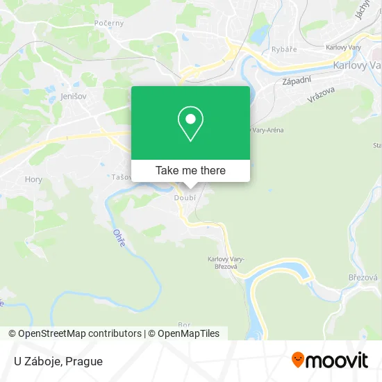Карта U Záboje