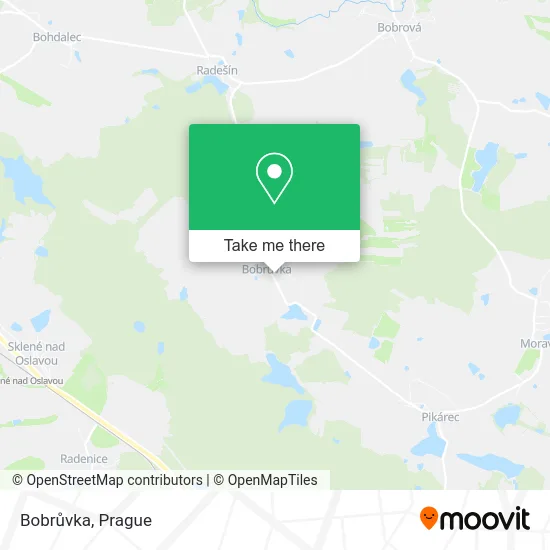 Карта Bobrůvka