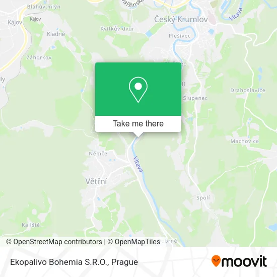 Карта Ekopalivo Bohemia S.R.O.