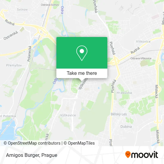 Карта Amigos Burger