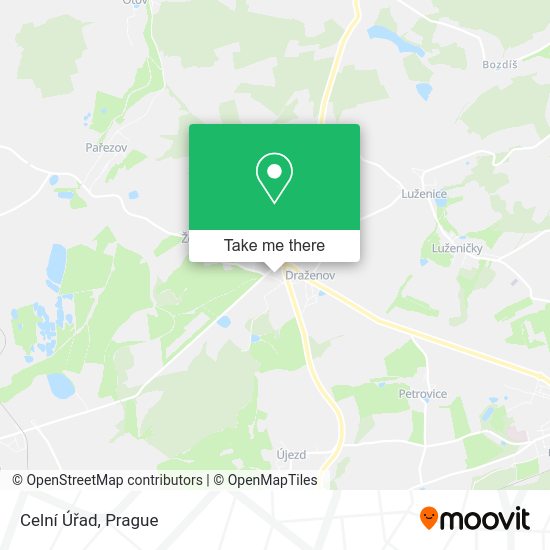 Celní Úřad map
