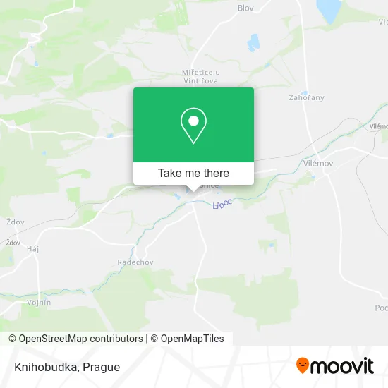 Карта Knihobudka