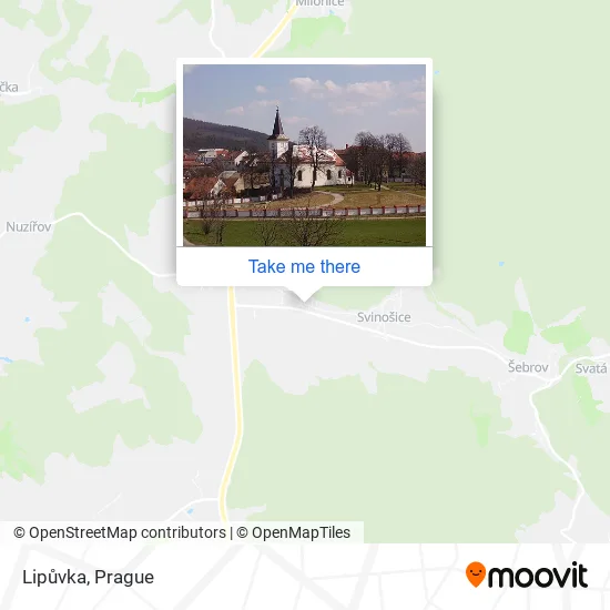 Карта Lipůvka