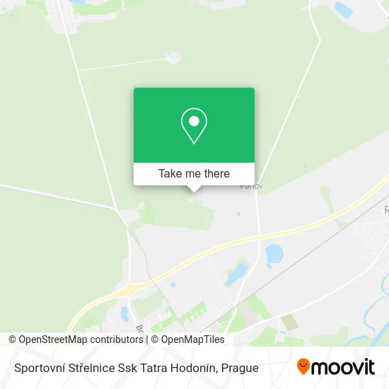 Карта Sportovní Střelnice Ssk Tatra Hodonín