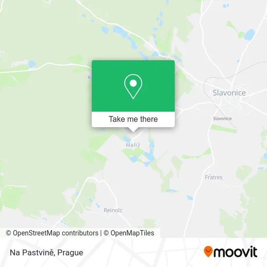 Карта Na Pastvině