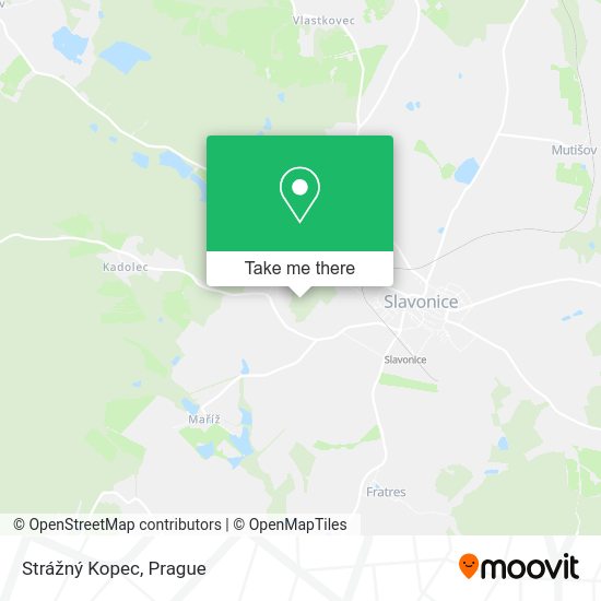 Strážný Kopec map
