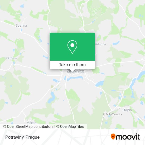 Карта Potraviny