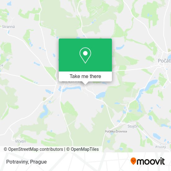 Карта Potraviny