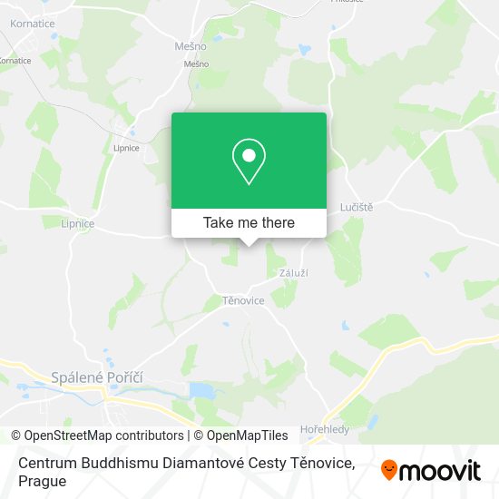 Centrum Buddhismu Diamantové Cesty Těnovice map