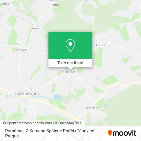 Pamětníci Z Kamene Spálené Poříčí (Těnovice) map