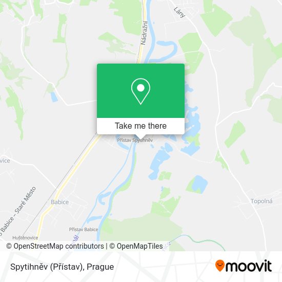 Spytihněv (Přístav) map
