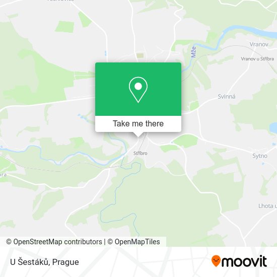 U Šestáků map