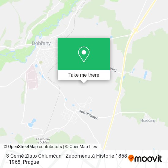 3  Černé Zlato Chlumčan - Zapomenutá Historie 1858 - 1968 map