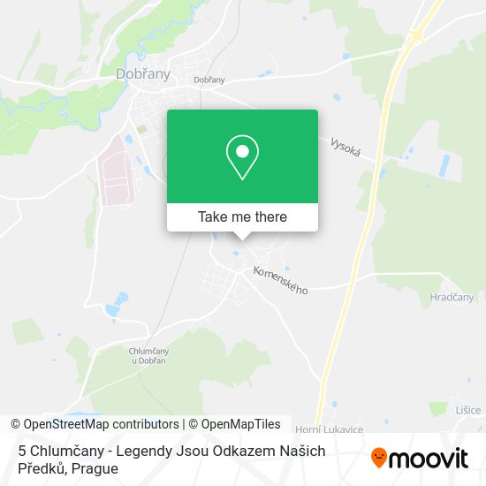 5  Chlumčany - Legendy Jsou Odkazem Našich Předků map