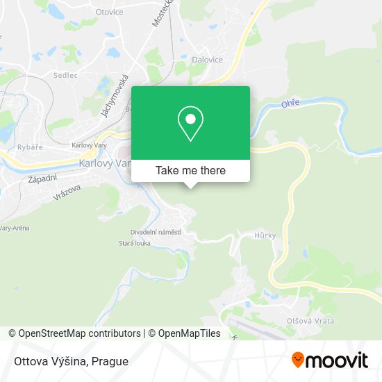 Ottova Výšina map