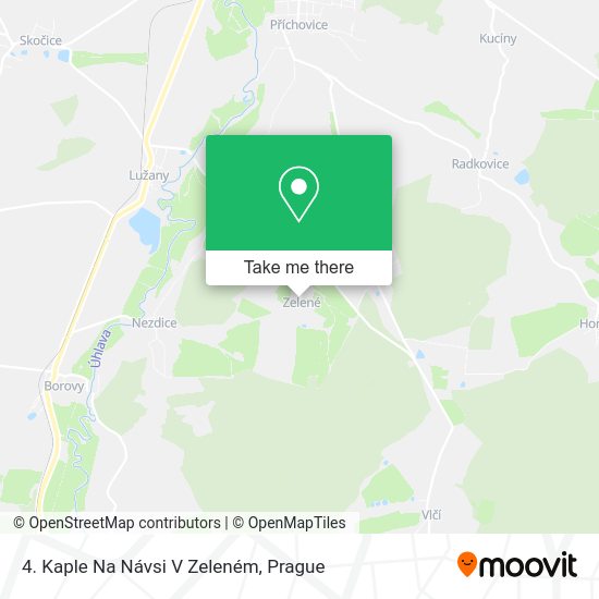 Карта 4. Kaple Na Návsi V Zeleném