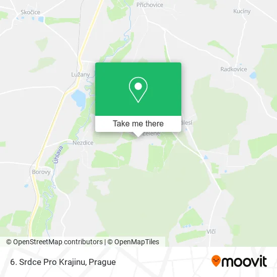 Карта 6. Srdce Pro Krajinu