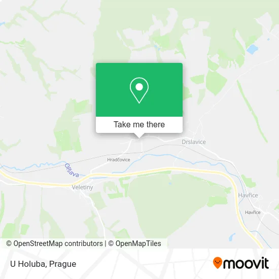 Карта U Holuba