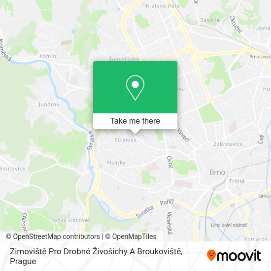 Zimoviště Pro Drobné Živošichy A Broukoviště map