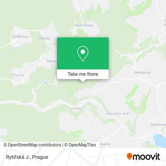 Rytířská J. map