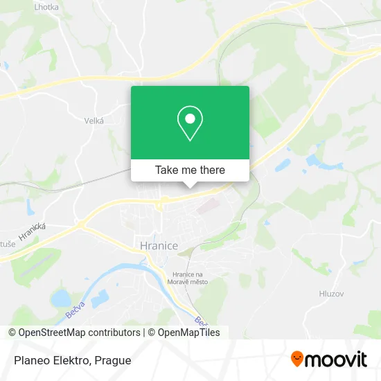 Карта Planeo Elektro