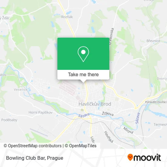 Карта Bowling Club Bar