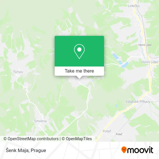 Карта Šenk Maja
