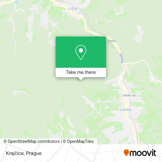 Карта Krajčice