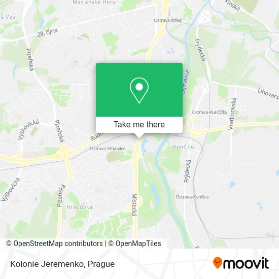 Карта Kolonie Jeremenko