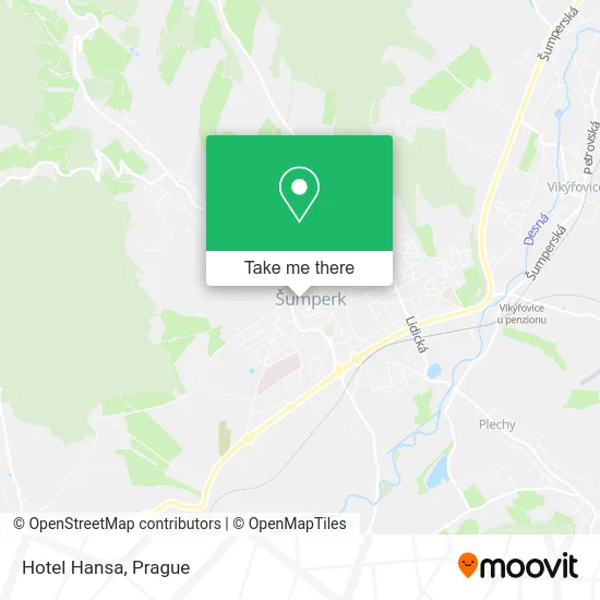 Карта Hotel Hansa