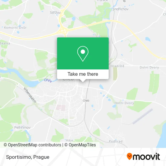 Карта Sportisimo