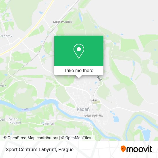 Карта Sport Centrum Labyrint
