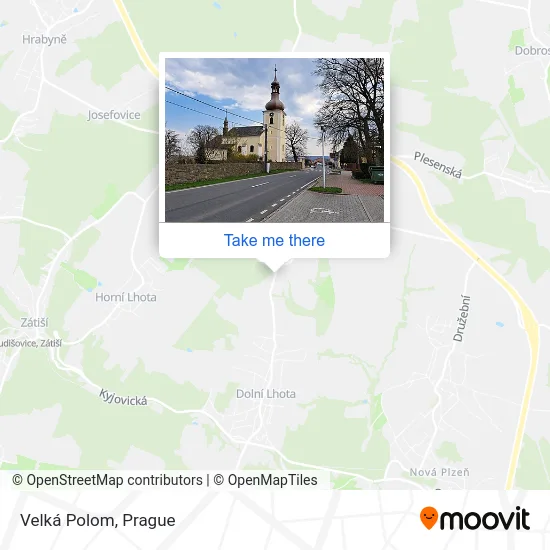 Карта Velká Polom