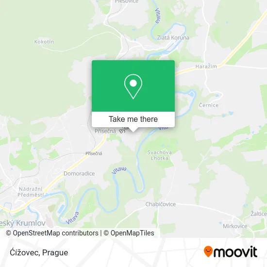 Карта Ćížovec