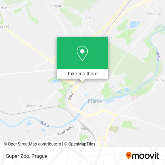 Карта Super Zoo