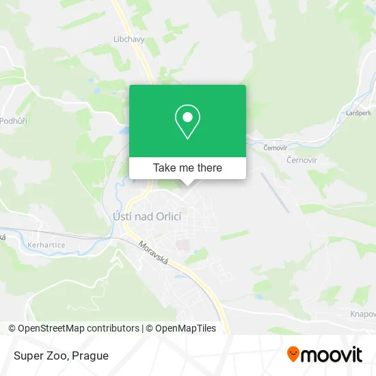 Карта Super Zoo