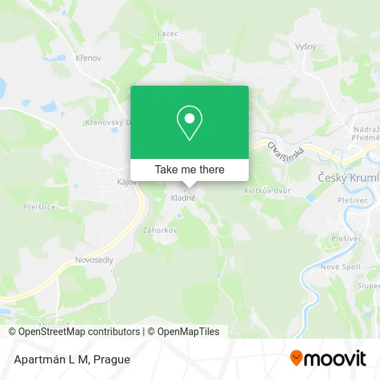 Карта Apartmán L M